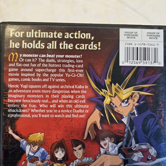 🌴3/$15🌴 DVD Yu-Gi-Oh! The Movie Anime Children Teen Fantasy Sci-Fi - Picture 5 of 11